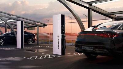 Wallbox&#39;s Hypernova can deliver up to 350 kW that allows it to fully charge an electric car in the time it takes to make a rest stop and is substantially faster than most other ultrafast chargers on the market.