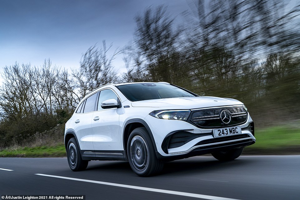 Mercedes already has six pure EV models on sale and will have a zero emission car in every segment it occupies by the end of next year. It would likely be able to meet the demands of a ZEV if introduced now, let alone in 2024. However, prices are high, starting at almost £45,000 for the EQA SUV (pictured)