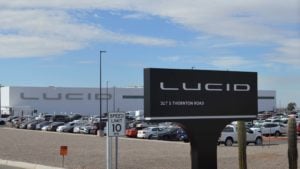 The Lucid Motors (LCID) Plant in Arizona.