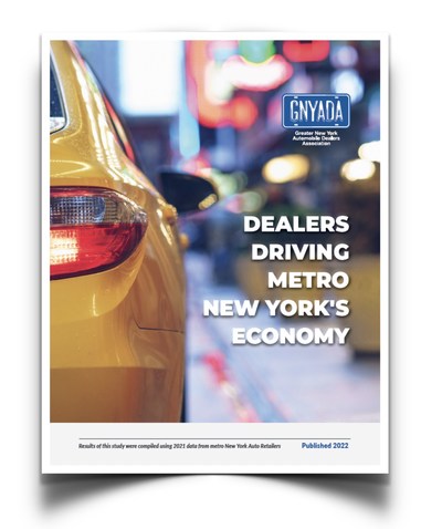 The 2022 GNYADA Economic Impact Report contains unique information on new vehicle sales, tax data, employment statistics, charitable contributions, advertising, and employee compensation.